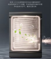 揭秘美的中式灭菌洗碗机光触媒技术，轻净新厨房的灵魂之选！