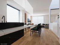 星杰国际设计倾力打造405㎡极简风别墅 光影之间 定格流年