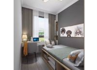 85平米三居室装修案例