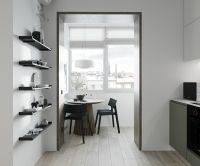 37㎡一室户, 敲掉一堵墙，空间大一倍