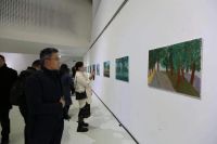 脱贫·感恩·爱国·恋乡 “苗朵向阳开”贵州三穗寨头苗寨小学生风景写生展在京开幕