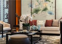 【领绣】新中式与刺绣墙画的搭配越来越火 中国人无法拒绝的美