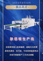 迪峰机械诚邀您莅临伦教展现场，体验肤感板生产线