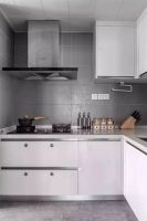 125㎡现代北欧风格简洁实用又漂亮,厨房、餐厅连吧台超棒!