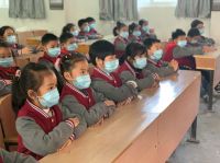 寒冬暖意 柏厨家居“柏爱无疆”携手安徽霄汉再次走进晓天小学