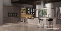 法国司米橱柜全新力作莫赫，以炫光演绎法式工业风格厨房
