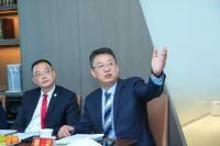 各领导以及中国商业联合会会长姜明莅临顺联集团指导工作