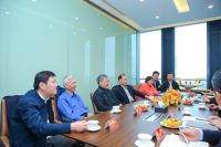 商务部原副部长张志刚、中国商业联合会会长姜明莅临顺联集团指导工作