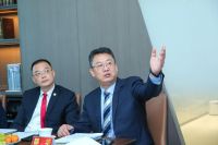 商务部原副部长张志刚、中国商业联合会会长姜明莅临顺联集团指导工作