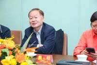 商务部原副部长张志刚、中国商业联合会会长姜明莅临顺联集团指导工作