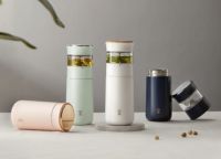 鸣盏泡茶保温杯,茶艺与养生酝酿一杯之中