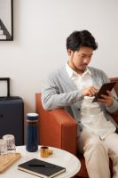 鸣盏泡茶保温杯,茶艺与养生酝酿一杯之中