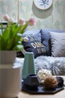 【领绣】今年流行的绿植元素来了 墙上贴这款让你的家比别人家高级