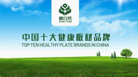 枫自然板材 荣耀授予“中国十大品牌”称号