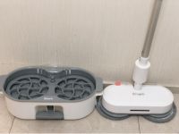 用Shark鲨客电动拖把拖地不费力,150平只要十多分钟