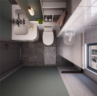 鲸品设计 | 装修注意这几点！2.5㎡卫生间实用不局促