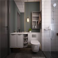 鲸品设计 | 装修注意这几点！2.5㎡卫生间实用不局促