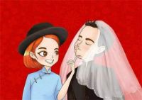 结婚照朋友圈配文字 拍结婚证照片穿什么衣服好