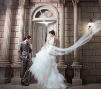 配婚纱照的文艺句子 女方发婚纱照配的说说