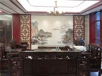 【领绣】看江苏泰兴专卖店提供的中式实景 别墅里的绣美风景