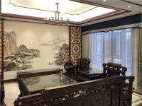 【领绣】看江苏泰兴专卖店提供的中式实景 别墅里的绣美风景
