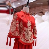 香槟色秀禾服代表什么 选择秀禾服注意什么