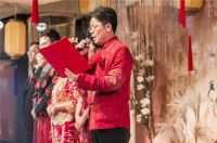婚庆女方爸爸上台讲话 单亲家庭婚礼怎么上台