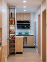 65㎡原木日式风小户型，全屋收纳堪称教学模板
