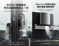 双腔劲拢,清新自然 | 美的新中式顶吸烟机E90&middot;飞阁焕新上