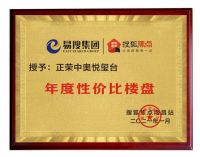 改善大师！正荣地产斩获搜狐焦点南昌站地产年鉴三大重磅奖项