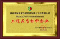 湖南东家乐家装斩获行业双项大奖，不忘初心，匠心铸造桂冠