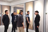 热烈欢迎居然之家湖南江西分公司领导莅临大卫地板考察指导