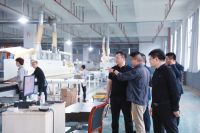热烈欢迎居然之家湖南江西分公司领导莅临大卫地板考察指导