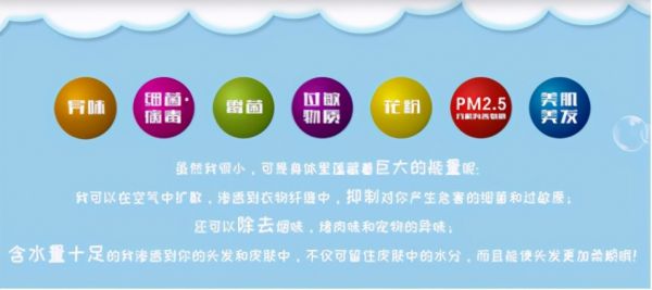 呵护健康水润的纳米水离子技术公布中文名称：纳诺怡