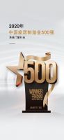 新豪轩荣膺中国家居制造业500强，再获行业权威认可！