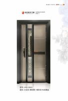 佛山不锈钢门窗厂家金亿世家一批新中式入户门新品上市