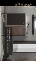 惠达&ldquo;半月&rdquo;系列浴室柜,以自然之美,呈现非凡之境