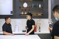 广州建博会首秀，诺贝尔全岩定制·汉为岩板预见新石代