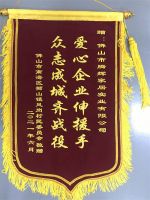为群众办实事|轩尼斯门窗彰显社会责任担当，村委赠送锦旗表谢意