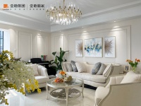金地新家装修案例| 法式轻奢——优雅永不过时，尽显低调克制之美！