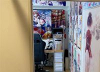 土豪宅男独居日本，晒出自己40㎡小家：整面墙海报和手办，真羡慕