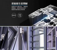 高端系统门窗|走进铂克尼门窗四川南充专卖店