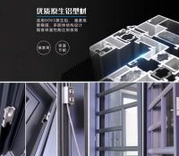 高端系统门窗|走进铂克尼门窗四川南充专卖店