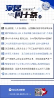 家居周十条丨前8月卖场销售6688亿、人造板甲醛新国标实施…