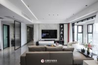 名雕实景｜155㎡简约三居，专属一家三口的质感暖宅