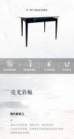 皇朝定制新品上市·格里斯成品配套家具|岩板的魅力，高级何尝不是清爽