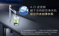 真开水才是“五星级”净水机！——A.O.史密斯橱下冷热即饮净水机 率先通过权威五星认证