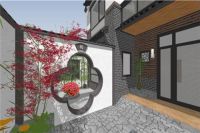 2021年二层农村自建房图片  带院子的二层自建房怎么设计