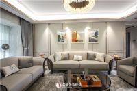 名雕实景 | 215㎡现代四居，都市轻奢，张扬有度