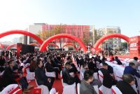 欧亚达汉口旗舰MALL蝶变归来  盛大开业圆满成功 暨湖北省慈善总会欧亚达千万助学基金启